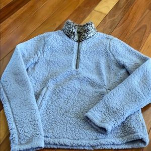 Abercrombie and Fitch fluffy tesdy bear sweater